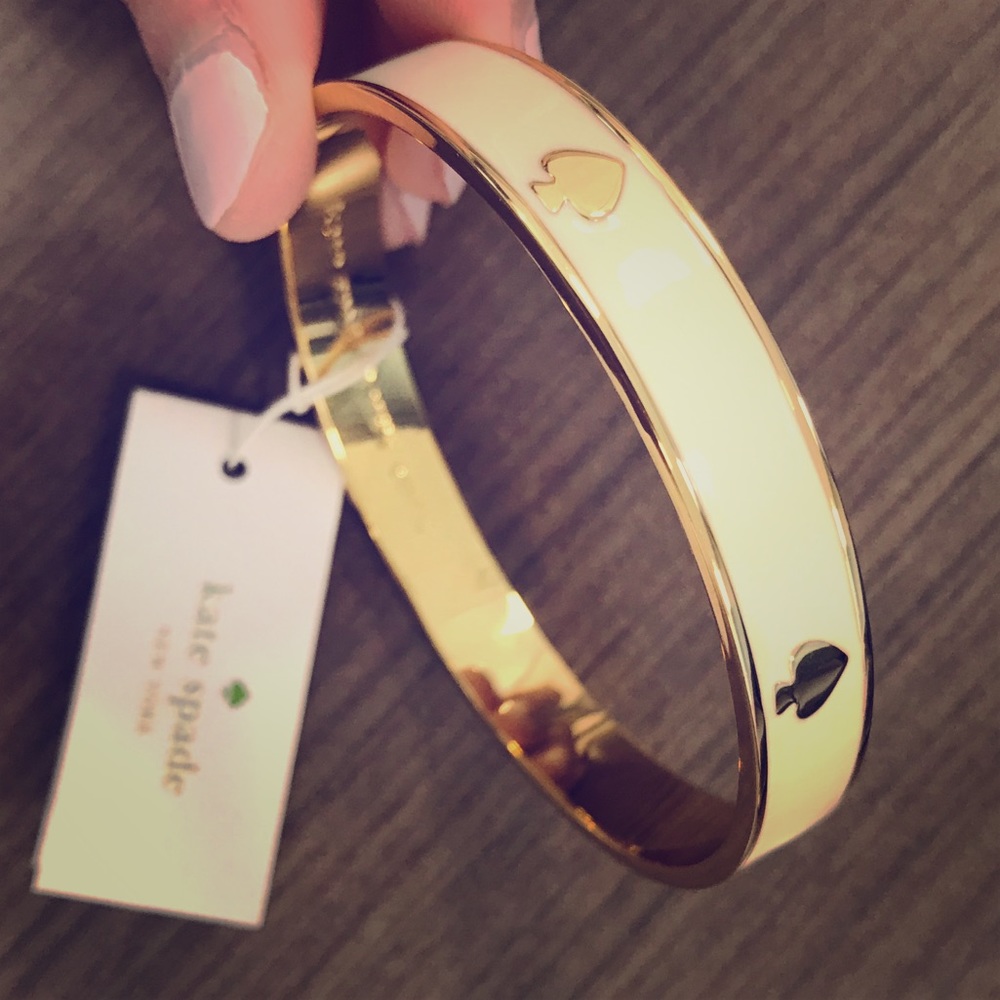 NWT kate spade ♠️ Ace of Spades Bangle